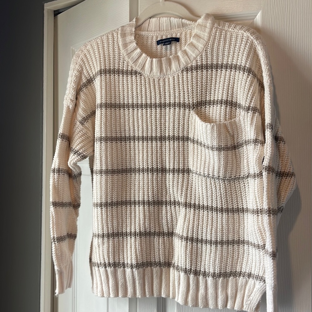 American Eagle striped Sweater